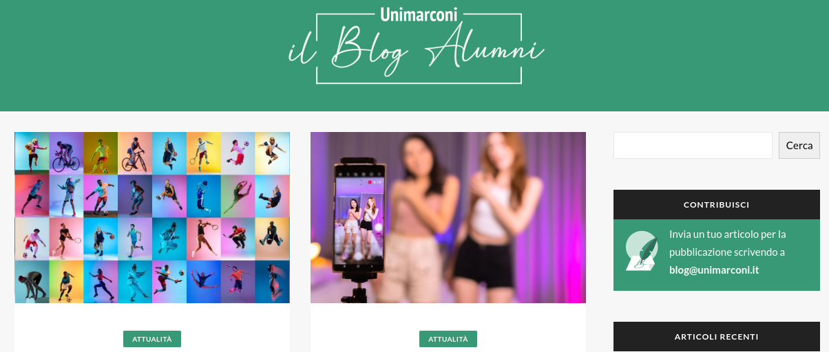 Unimarconi: è Online il nuovo Blog Alumni