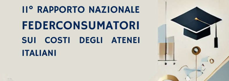 AteneiOnline con Federconsumatori per il Rapporto sui Costi degli Atenei Italiani